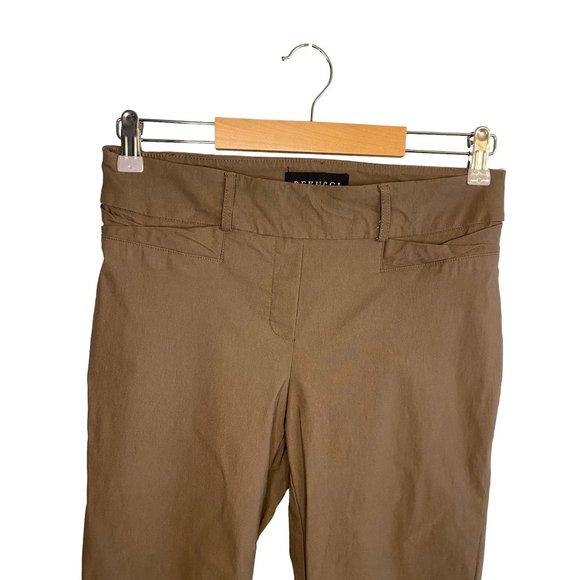 Rekucci Pull On Brown Pants Women's 10P - Picture 2 of 11